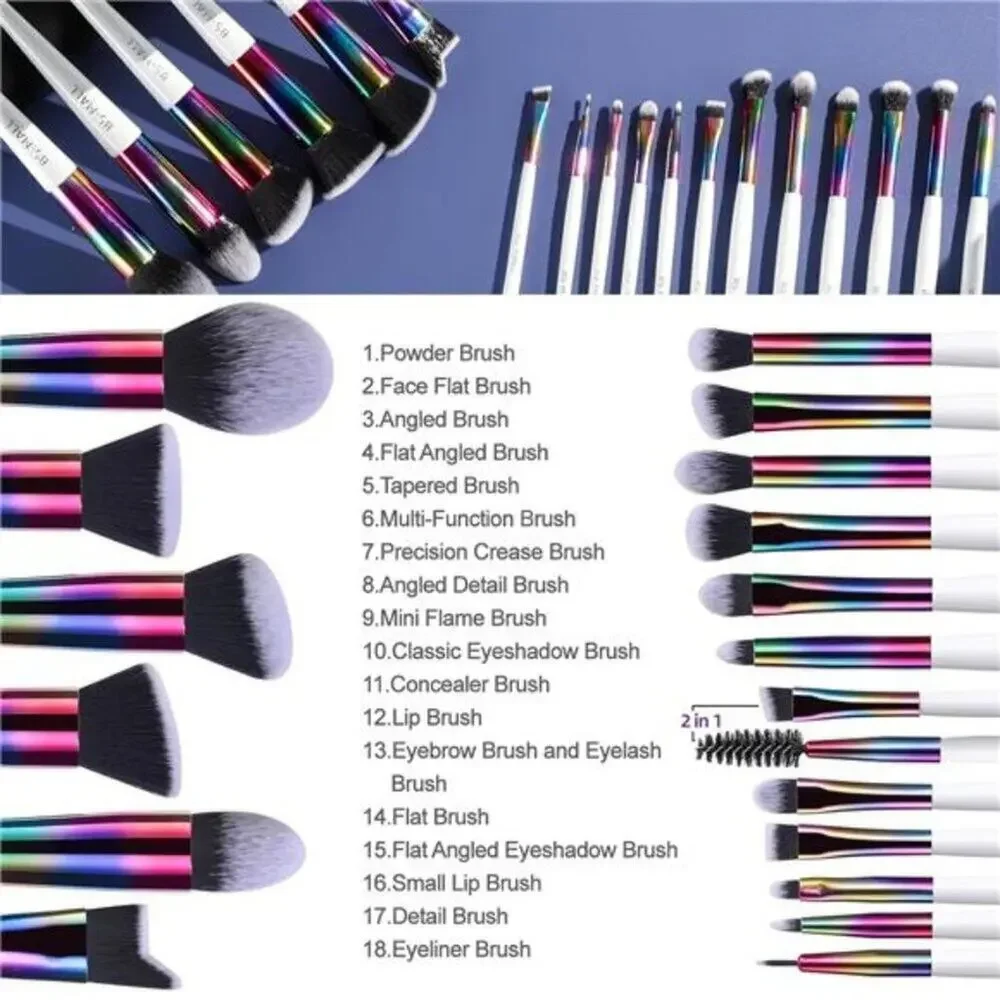 Val Boutique makeup rainbow